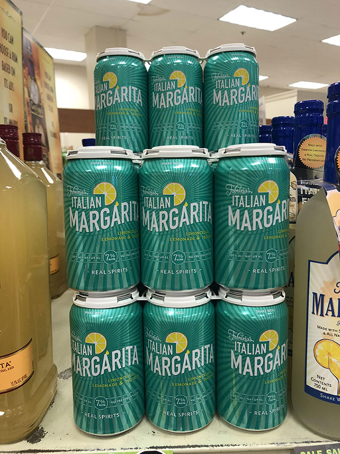 New Fabrizia Italian Margarita Cans