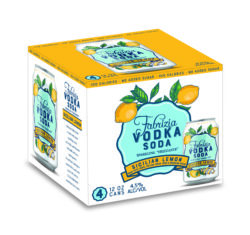 Fabrizia Sicilian Lemon Vodka Soda 4 Pack