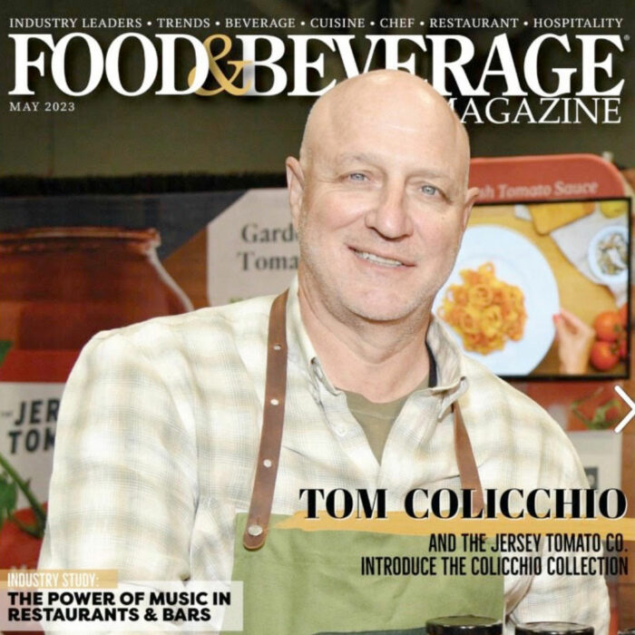 Food and Beverage Magazine Cover